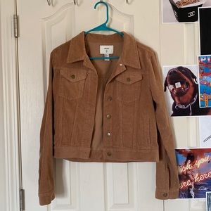 Tan Corduroy Jacket
